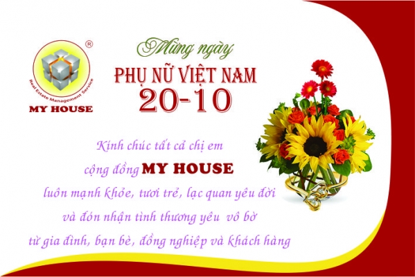 MY HOUSE tổ chức kỷ niệm ngày thành lập Hội Liên hiệp Phụ nữ Việt Nam 20 10 MY HOUSE tổ chức kỷ niệm ngày thành lập Hội Liên hiệp Phụ nữ Việt Nam 20 10