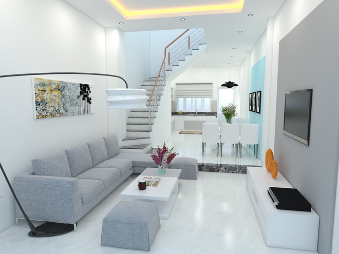 Mẫu nhà ống đơn giản nhưng hiện đại của gia đình 4 người, ai nhìn cũng muốn ở. Mẫu nhà ống đơn giản nhưng hiện đại của gia đình 4 người, ai nhìn cũng muốn ở.