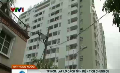 Lập lờ cách tính diện tích chung cư Lập lờ cách tính diện tích chung cư