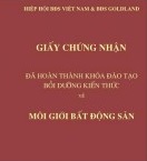 Cá nhân phải có chứng chỉ mới được hoạt động môi giới bất động sản Cá nhân phải có chứng chỉ mới được hoạt động môi giới bất động sản