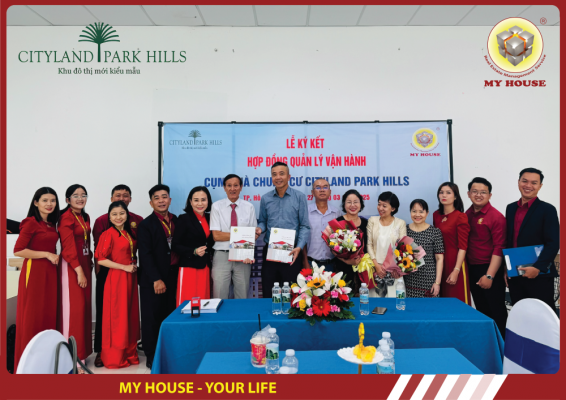 MY HOUSE CHÍNH THỨC TIẾP NHẬN QUẢN LÝ VẬN HÀNH CỤM NHÀ CHUNG CƯ CITYLAND PARK HILLS MY HOUSE CHÍNH THỨC TIẾP NHẬN QUẢN LÝ VẬN HÀNH CỤM NHÀ CHUNG CƯ CITYLAND PARK HILLS