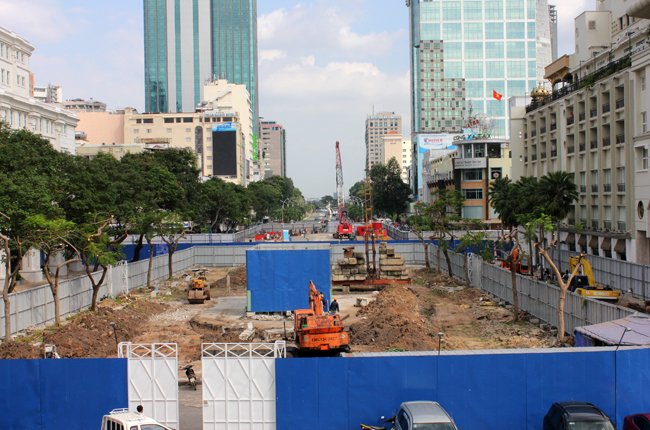 TP HCM: Cấm xe đi vào đường Nguyễn Huệ từ 11 10 TP HCM: Cấm xe đi vào đường Nguyễn Huệ từ 11 10