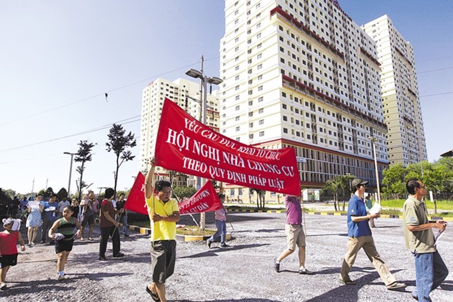 Sài Gòn: Cả trăm chung cư rơi vào trạng thái tranh chấp Sài Gòn: Cả trăm chung cư rơi vào trạng thái tranh chấp