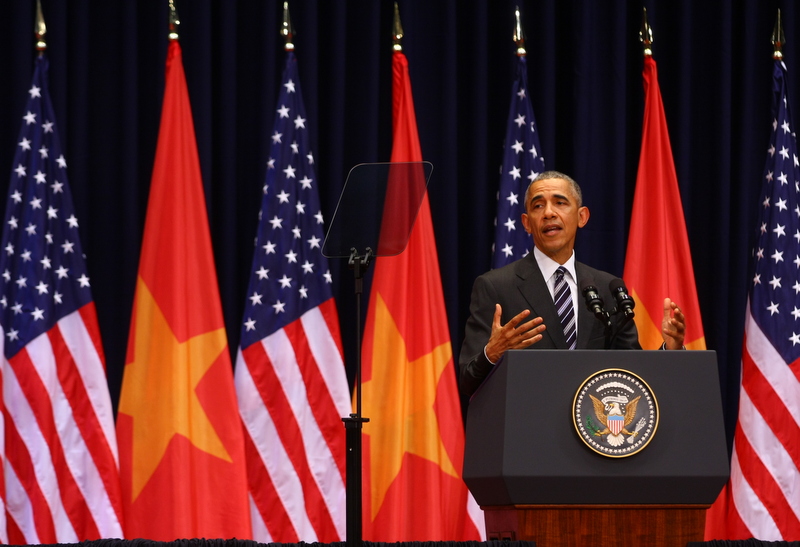 Bài phát biểu tuyệt vời của Tổng thống Mỹ Obama trước sinh viên, trí thức Việt Nam. Bài phát biểu tuyệt vời của Tổng thống Mỹ Obama trước sinh viên, trí thức Việt Nam.